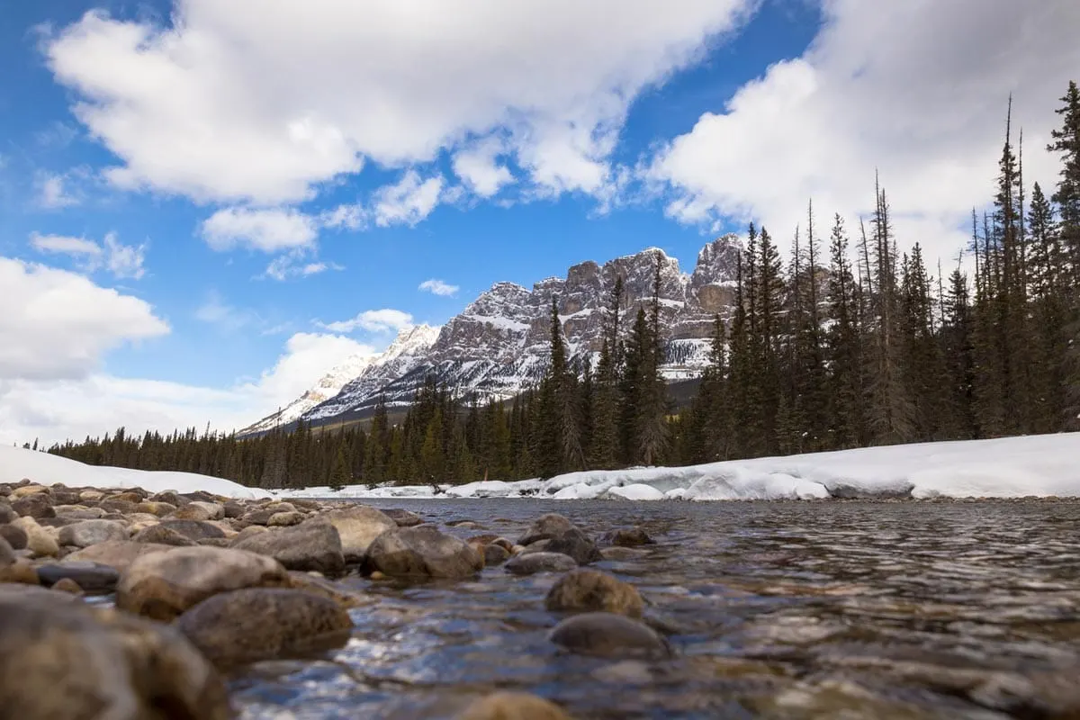 Castle Mountain & Bow River