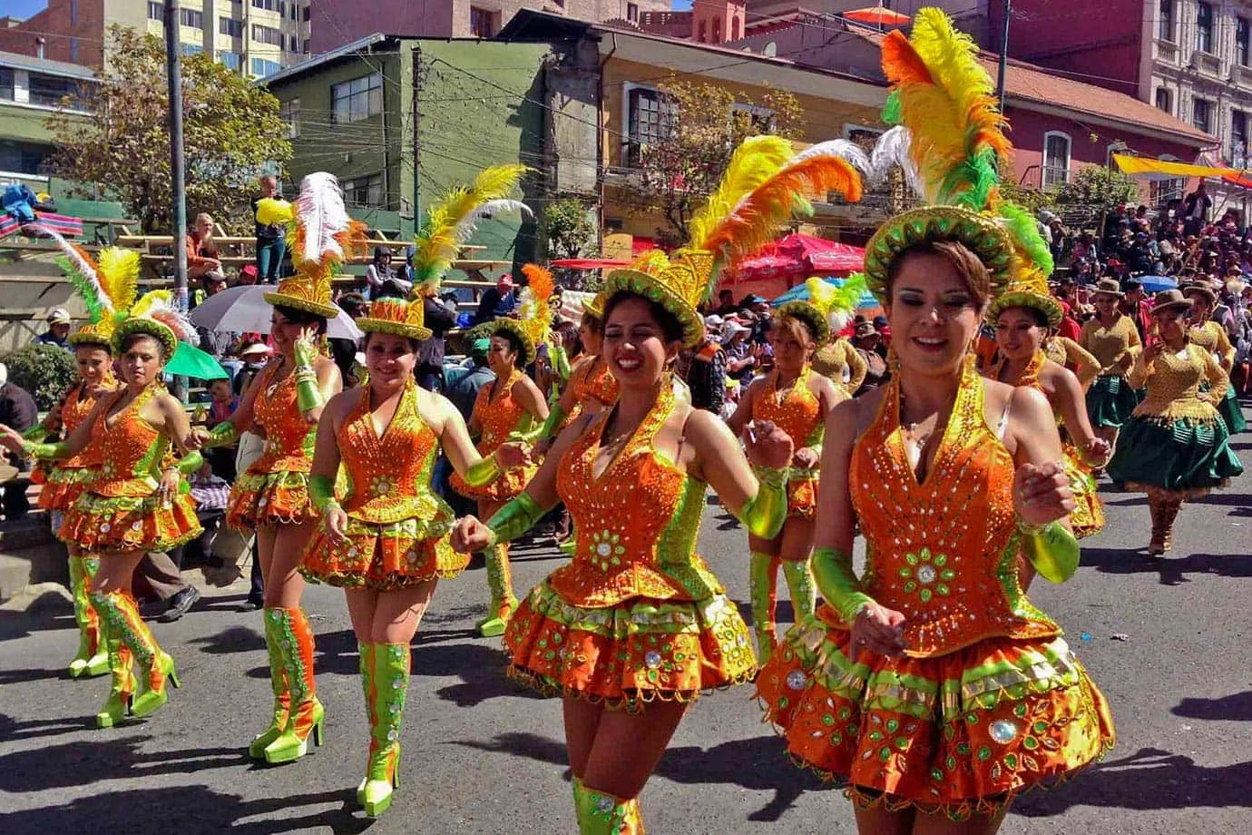 Costumes at La Fiesta del Gran Poder