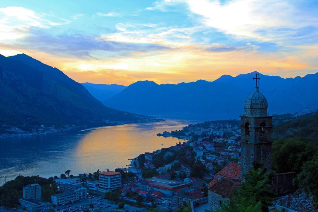 backpacking in kotor