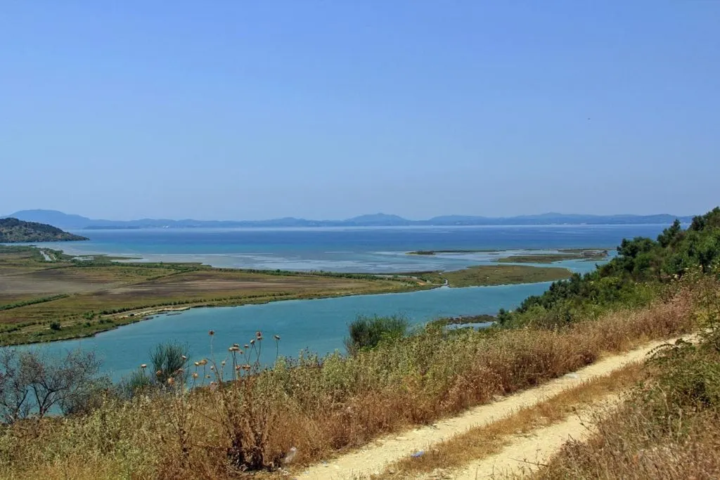 views at butrint national park