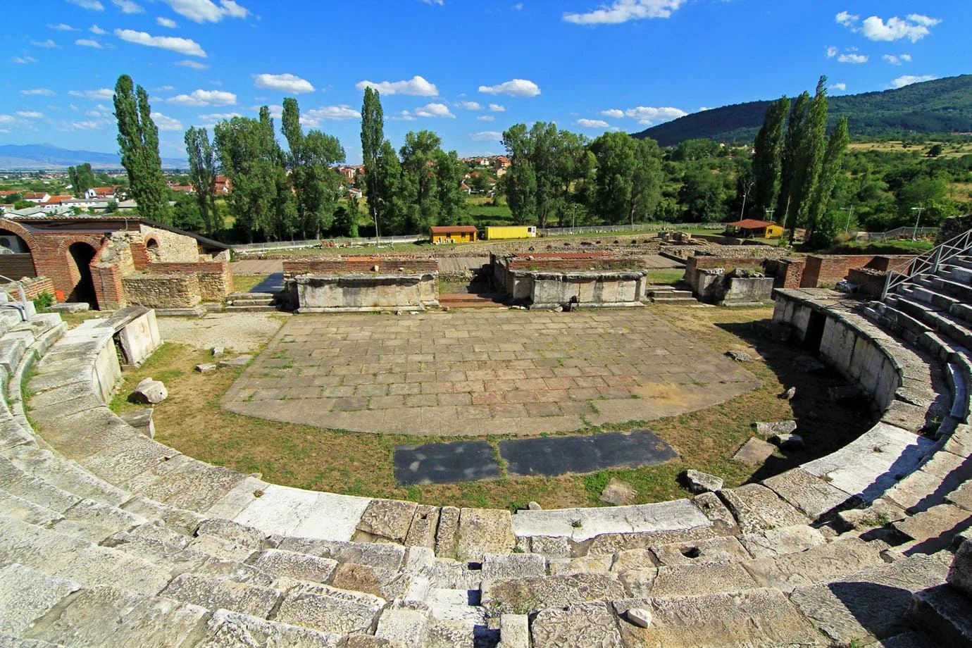 The real eye-draw of the ancient city is the theatre built by Emperor Hadrian