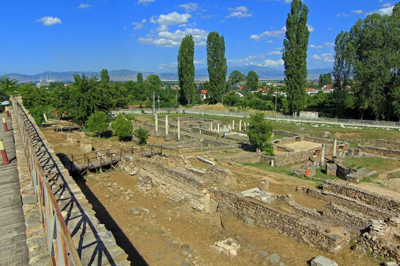 I was the only tourist at Heraclea Lyncestis; I had the ancient all to myself