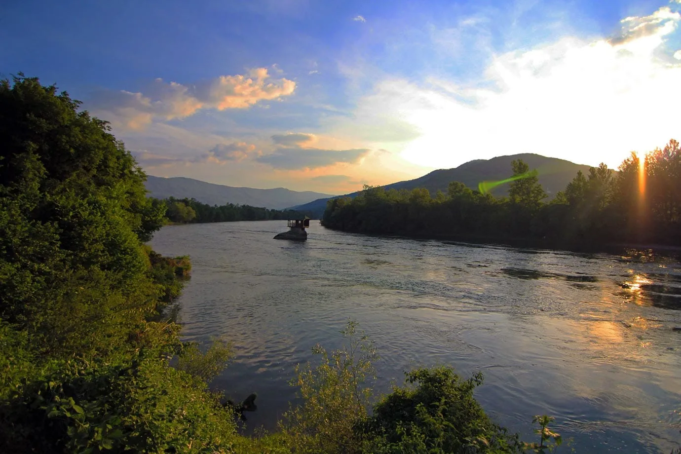 All the locals in Belgrade told me to go to Bajina Basta. Entering the town, it was easy to understand why