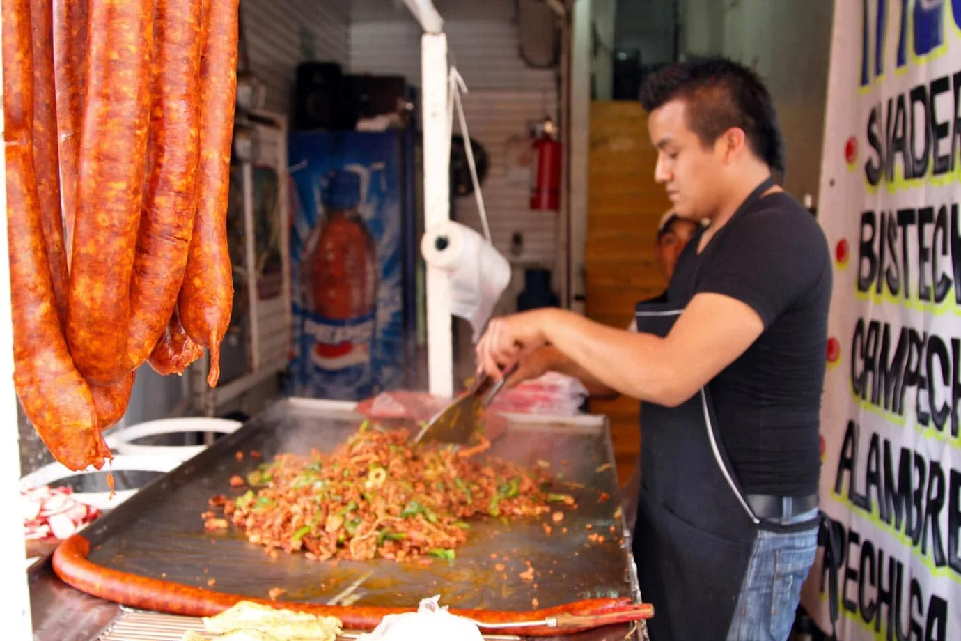 Our first day was spent wandering the streets, getting a taste for street tacos and a sense of this sweeping city