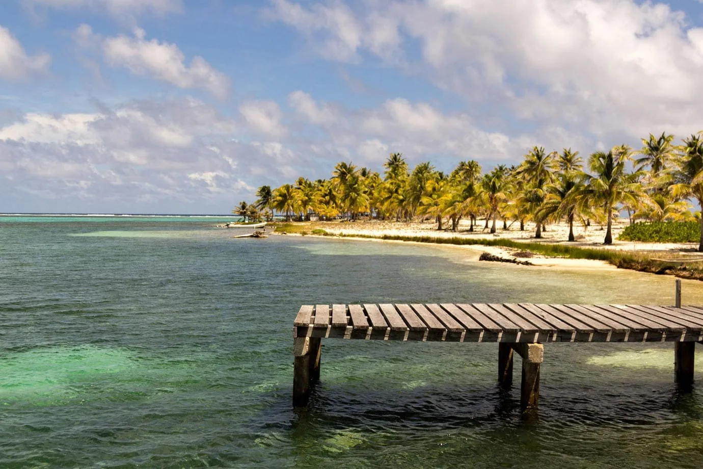 Long Caye, 40kms off the coast of Belize, was simply stunning
