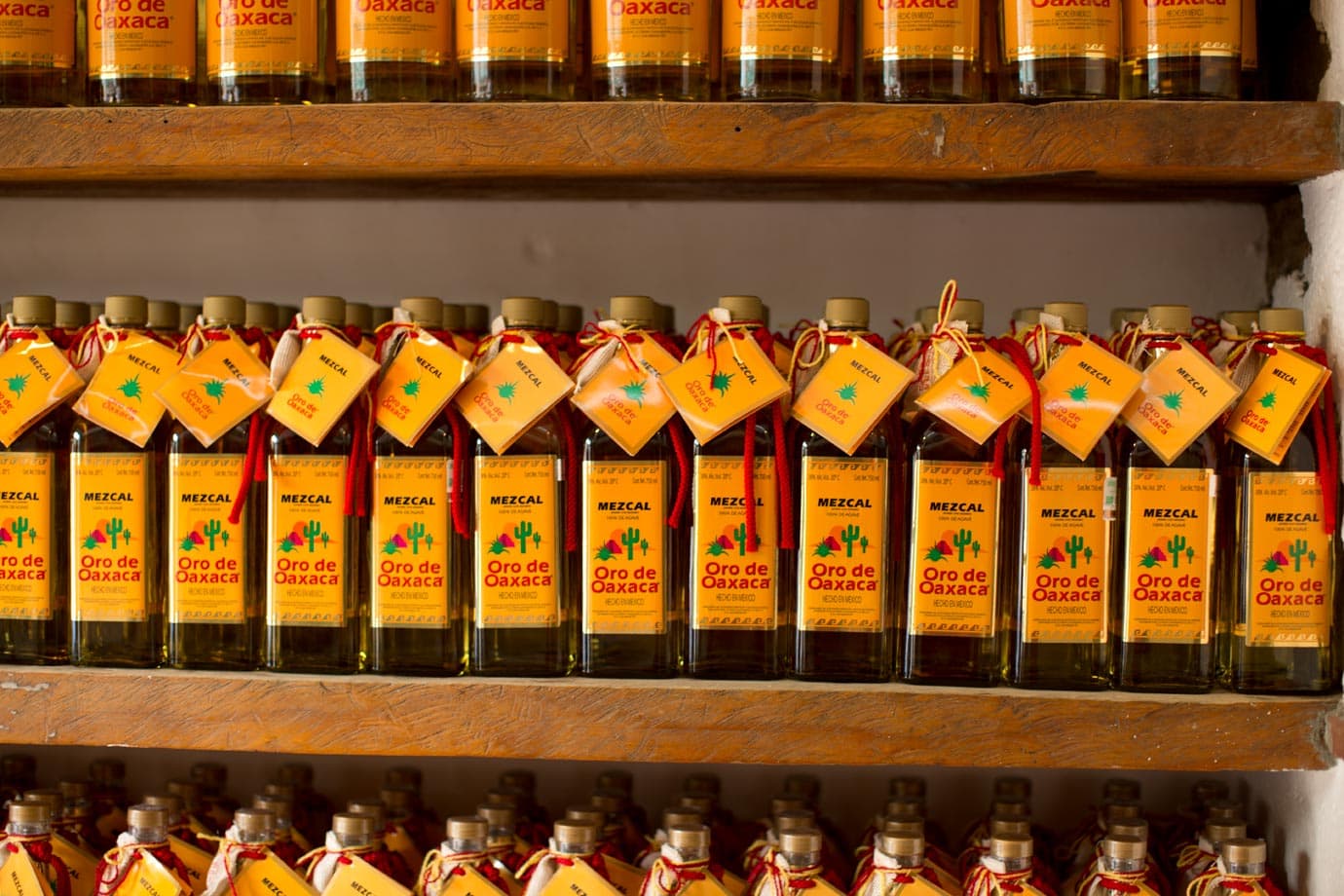 Mezcal is the spirit distilled in Oaxaca and it is always a local favourite
