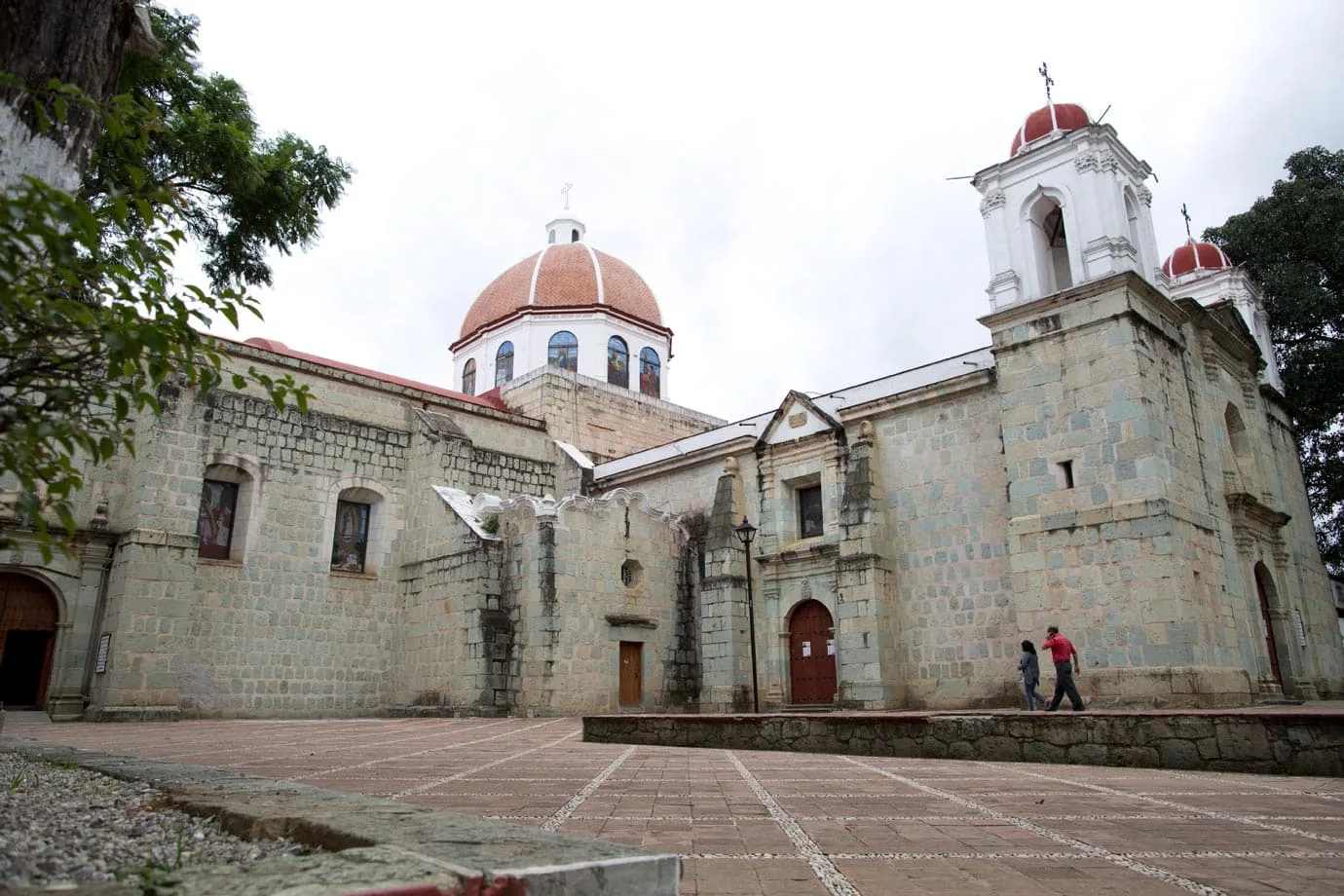 A church just off the Central Plaza