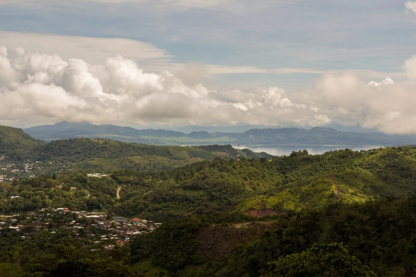 Honduras is great for hiking, and as the name suggests, the Three Waterfalls hike takes in some of the spectacular scenery seen in the surrounding area