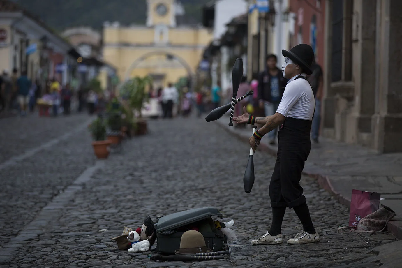 A Clown in Antigua