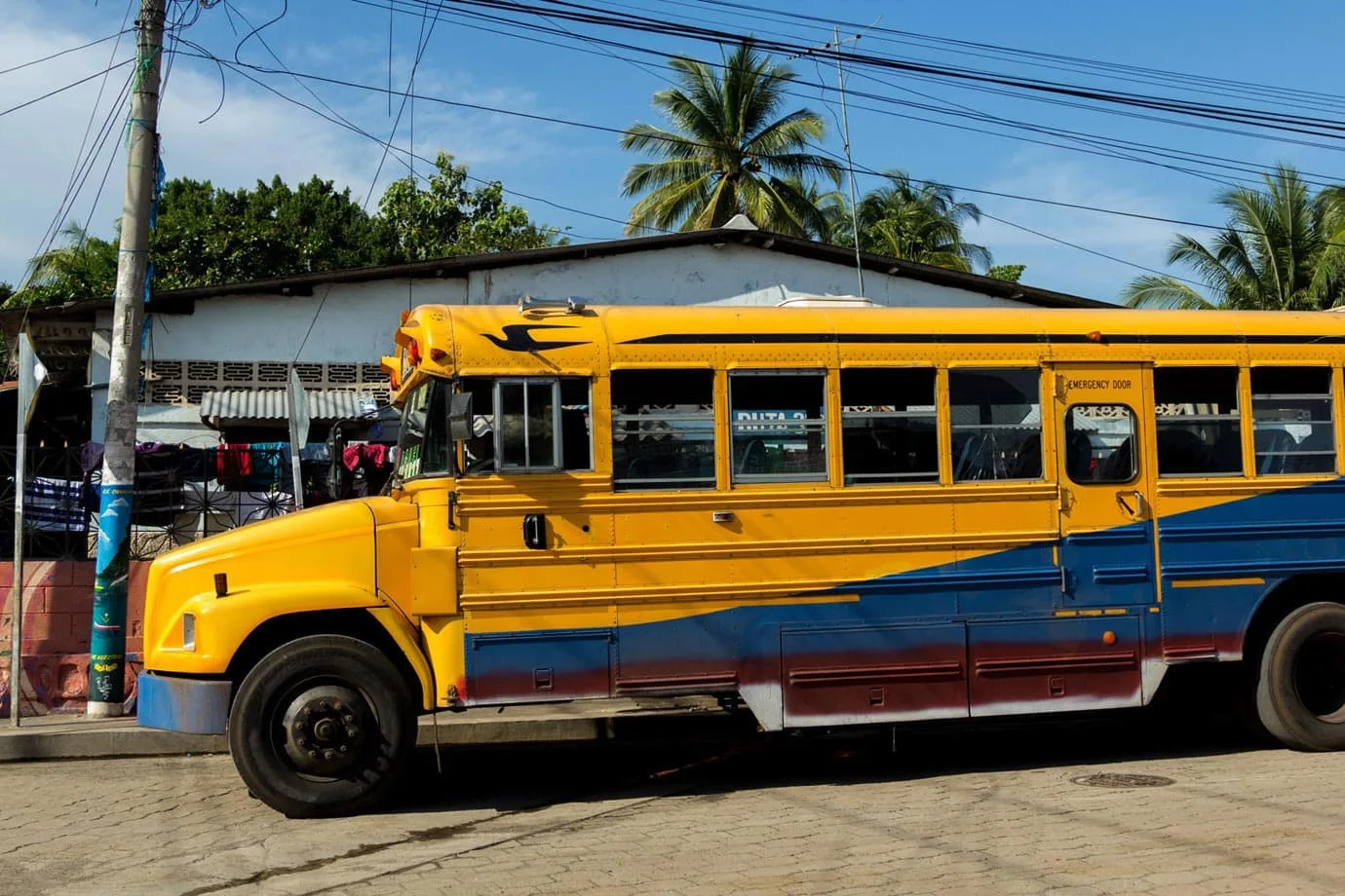 Chicken buses are old American school buses - ©Macca Sherifi