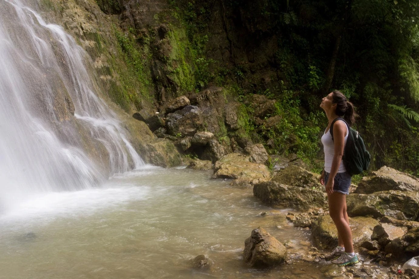 Taking a deep breath in Honduras ©Macca Sherifi