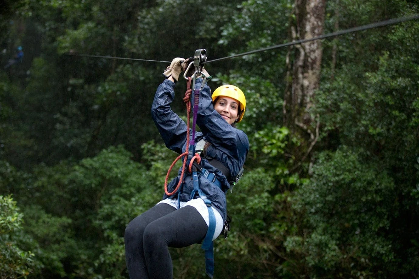 Ziplining in Monteverde