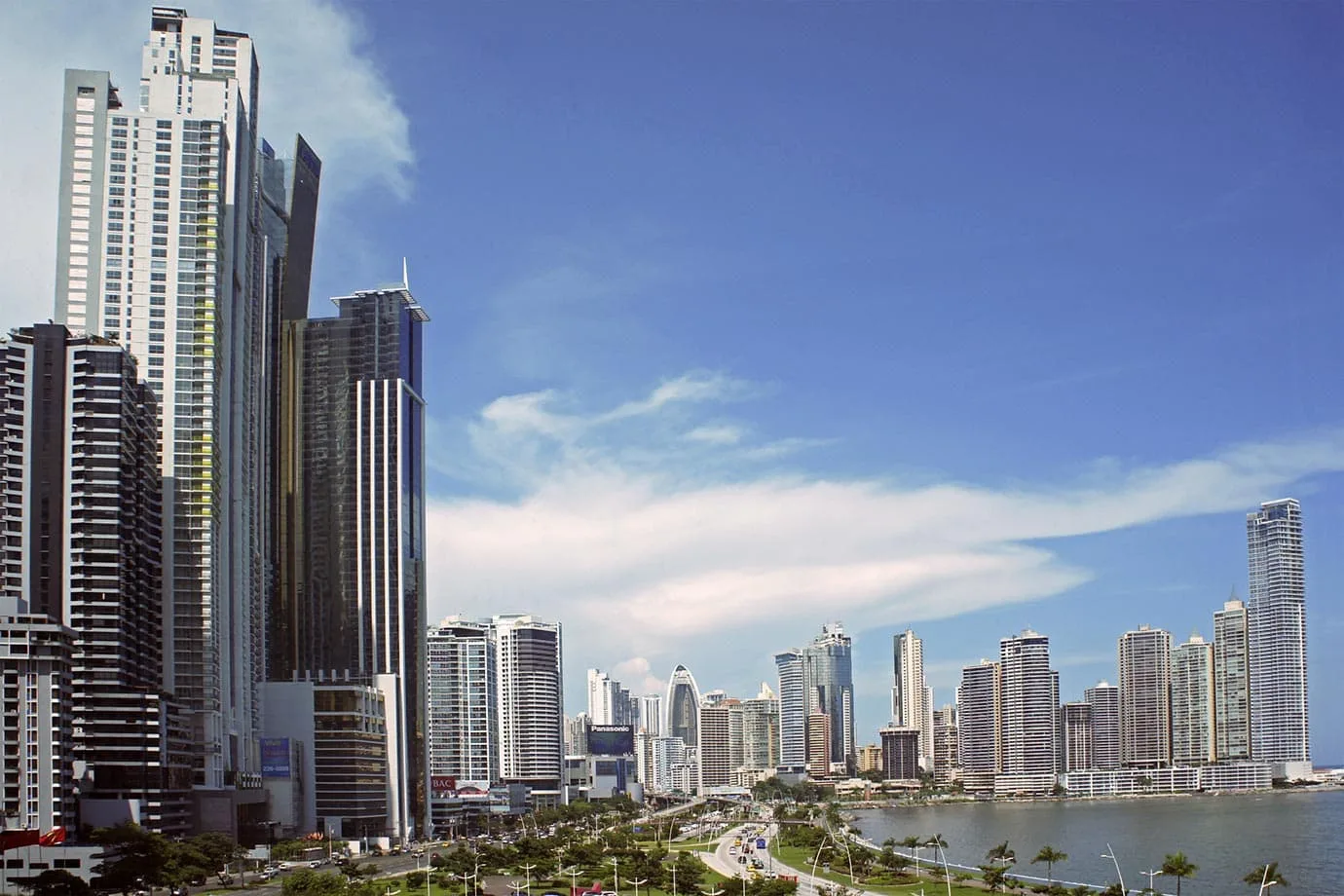 Panama City in Central America