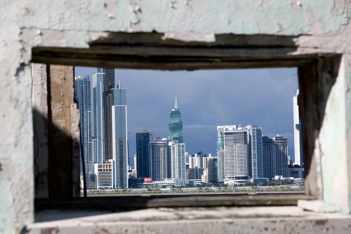 The skyline of Panama City