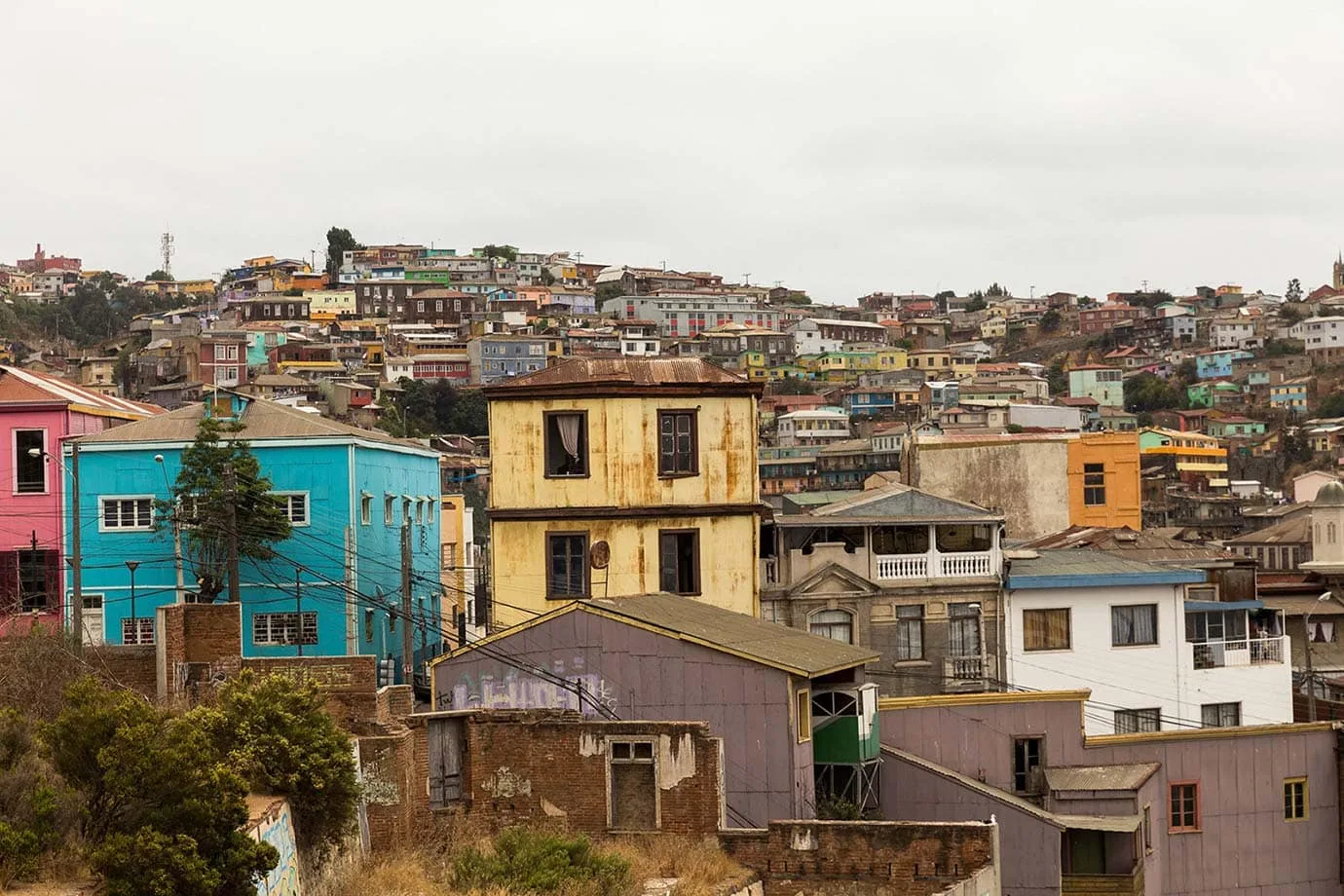 The hills of Valparaiso