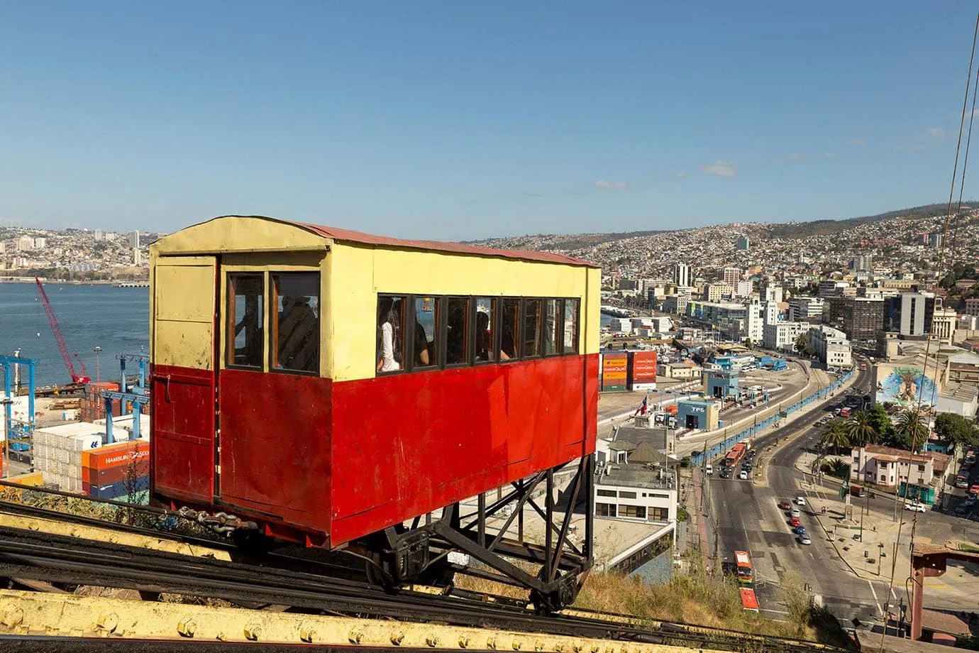 Port funicular, Valparaiso