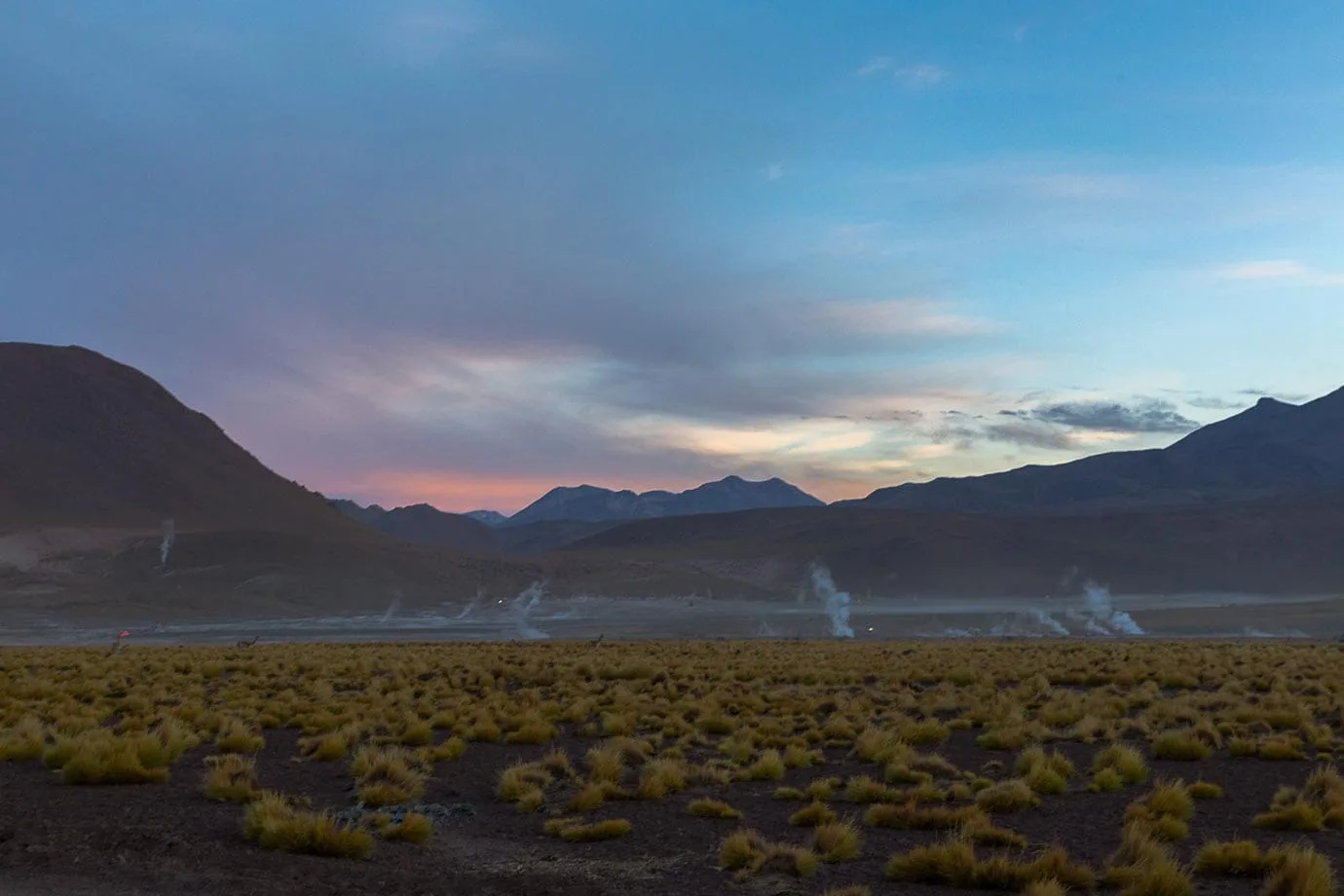 El Tatio geysers, Atacama Desert, Chile