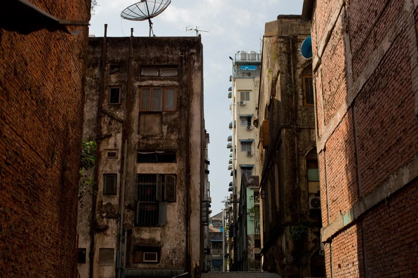 The architecture is a mesmerizing mixture in Yangon - ©Brian Ceci