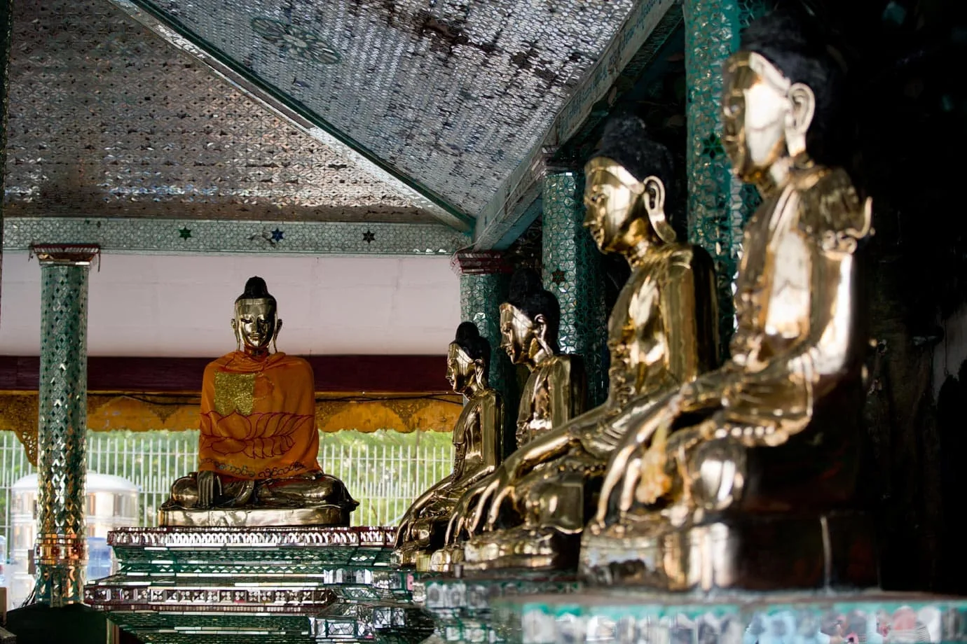 Some of many Buddhas seen in Myanmar - ©Brian Ceci