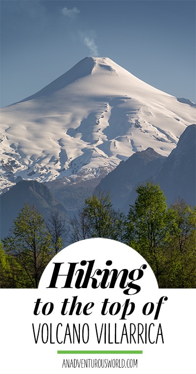 There aren't many places where you can hike to the top of an active volcano, but at Volcano Villarrica you can. It really is one of the best hikes in the world!