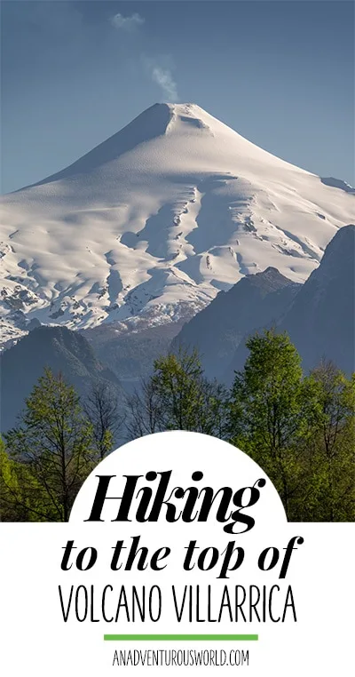There aren't many places where you can hike to the top of an active volcano, but at Volcano Villarrica you can. It really is one of the best hikes in the world!