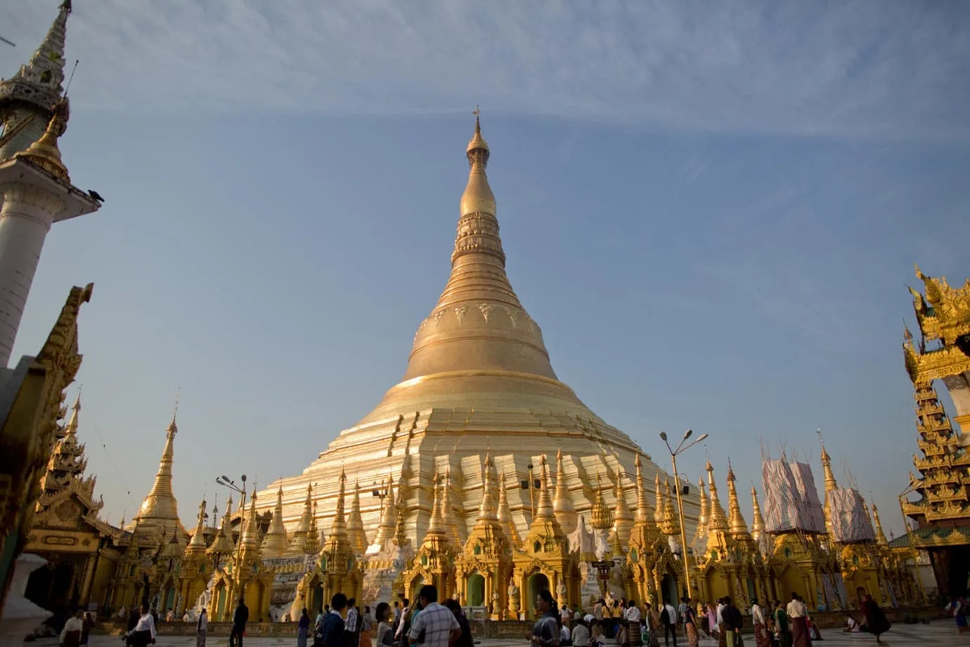 The stunning Schwedagon Pagoda - ©Brianna Wiens