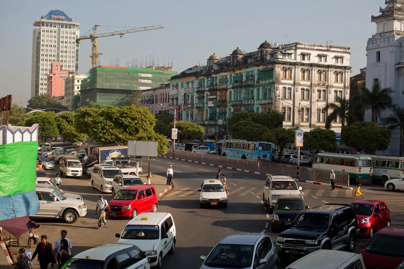 Some light traffic downtown - ©Brian Ceci