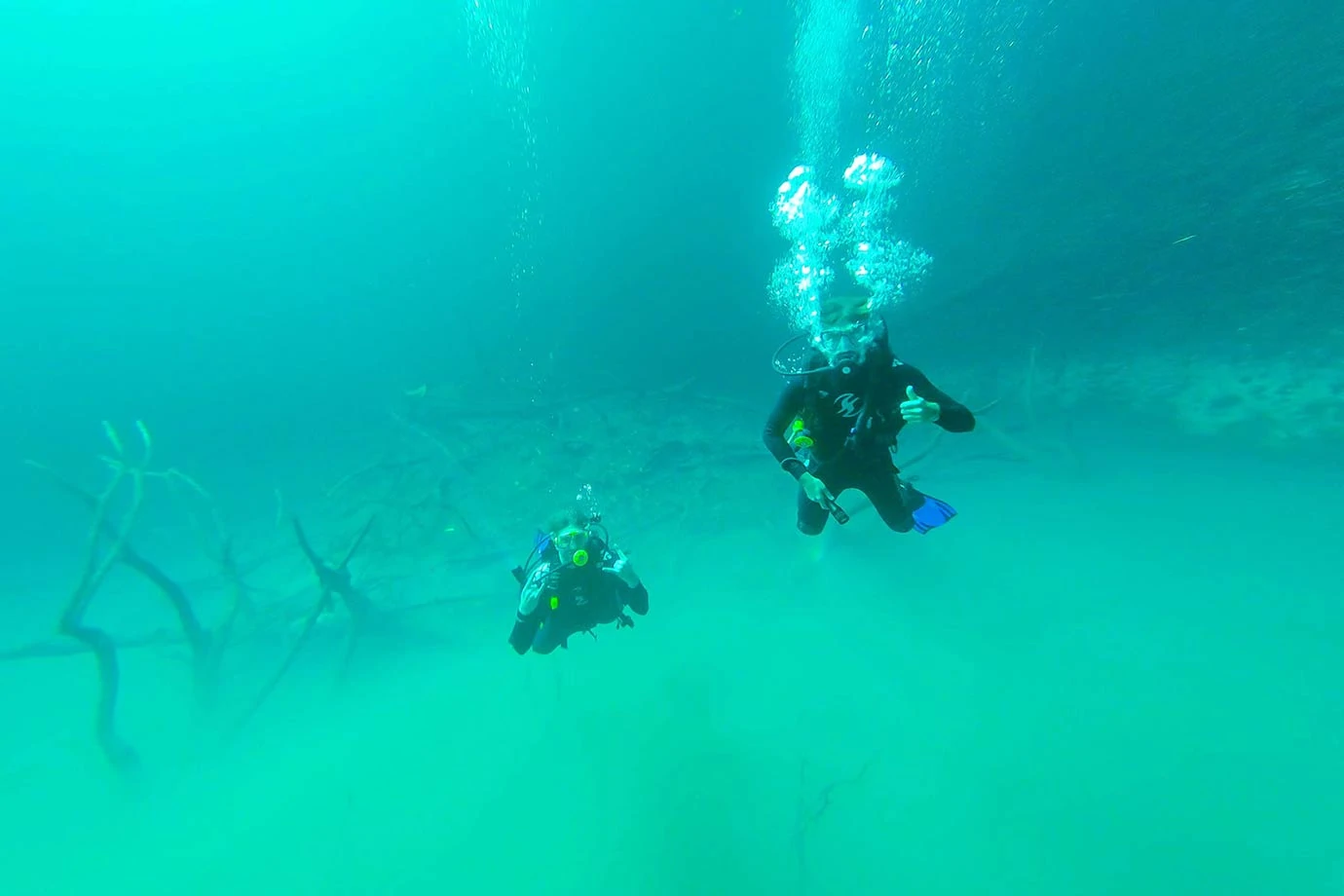 Diving Cenote Angelita