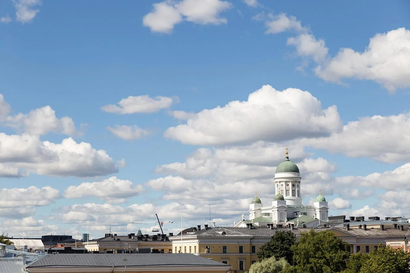 Helsinki skyline