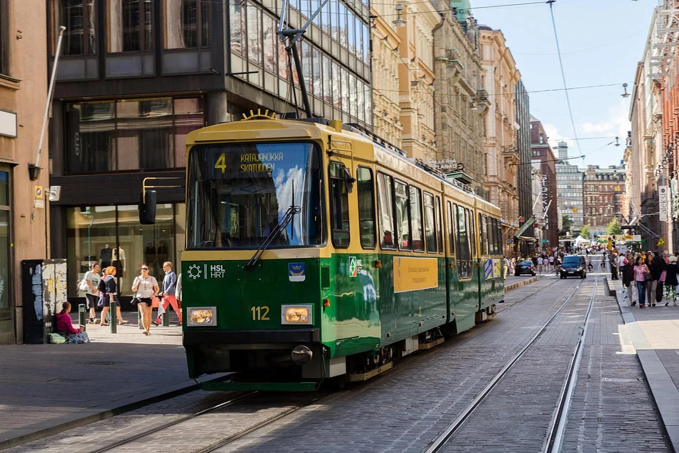 Tram in Helsinki