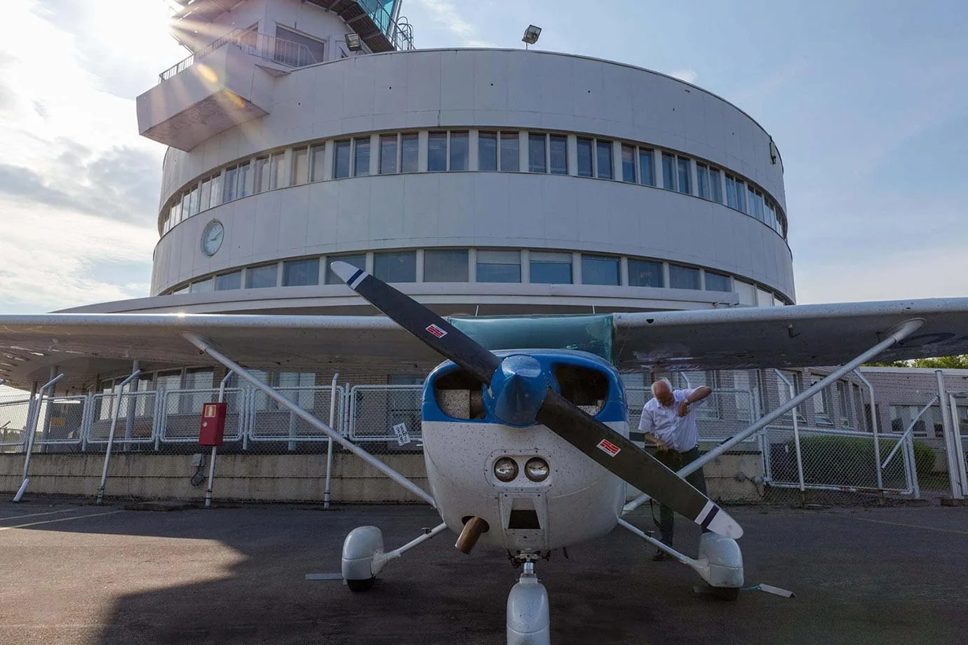 Cessna at Malmi Airport