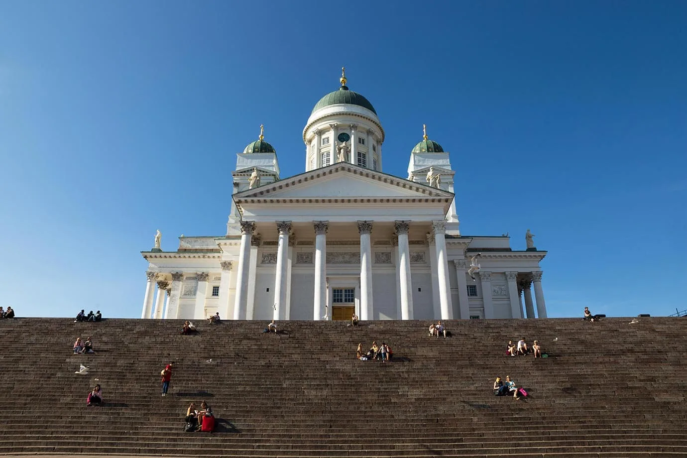 Steps of Helsinki Cathedral