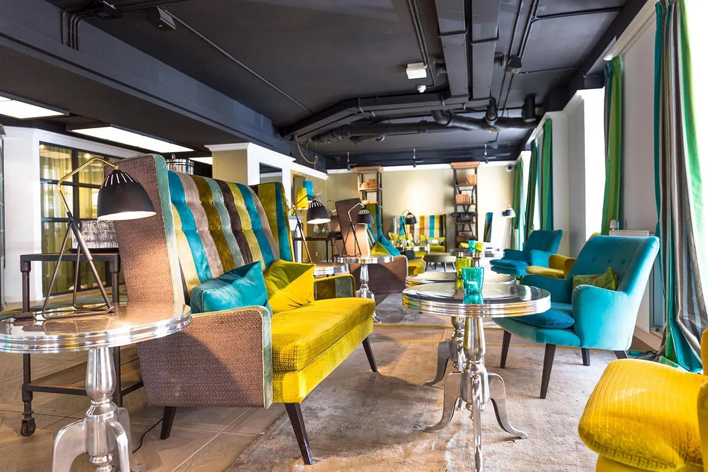Decor in the Absalon Hotel