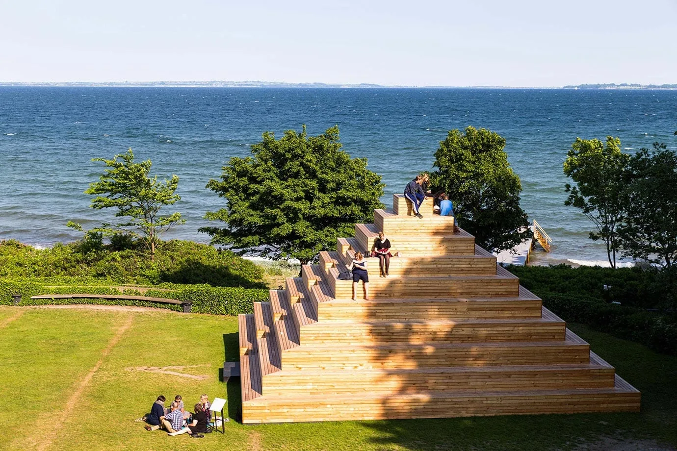 Wooden pyramid, Louisiana