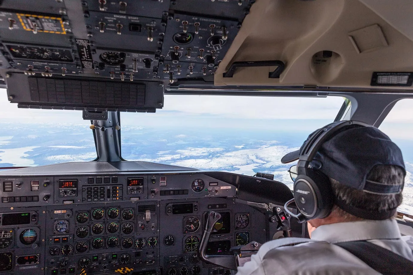 Air Greenland cockpit
