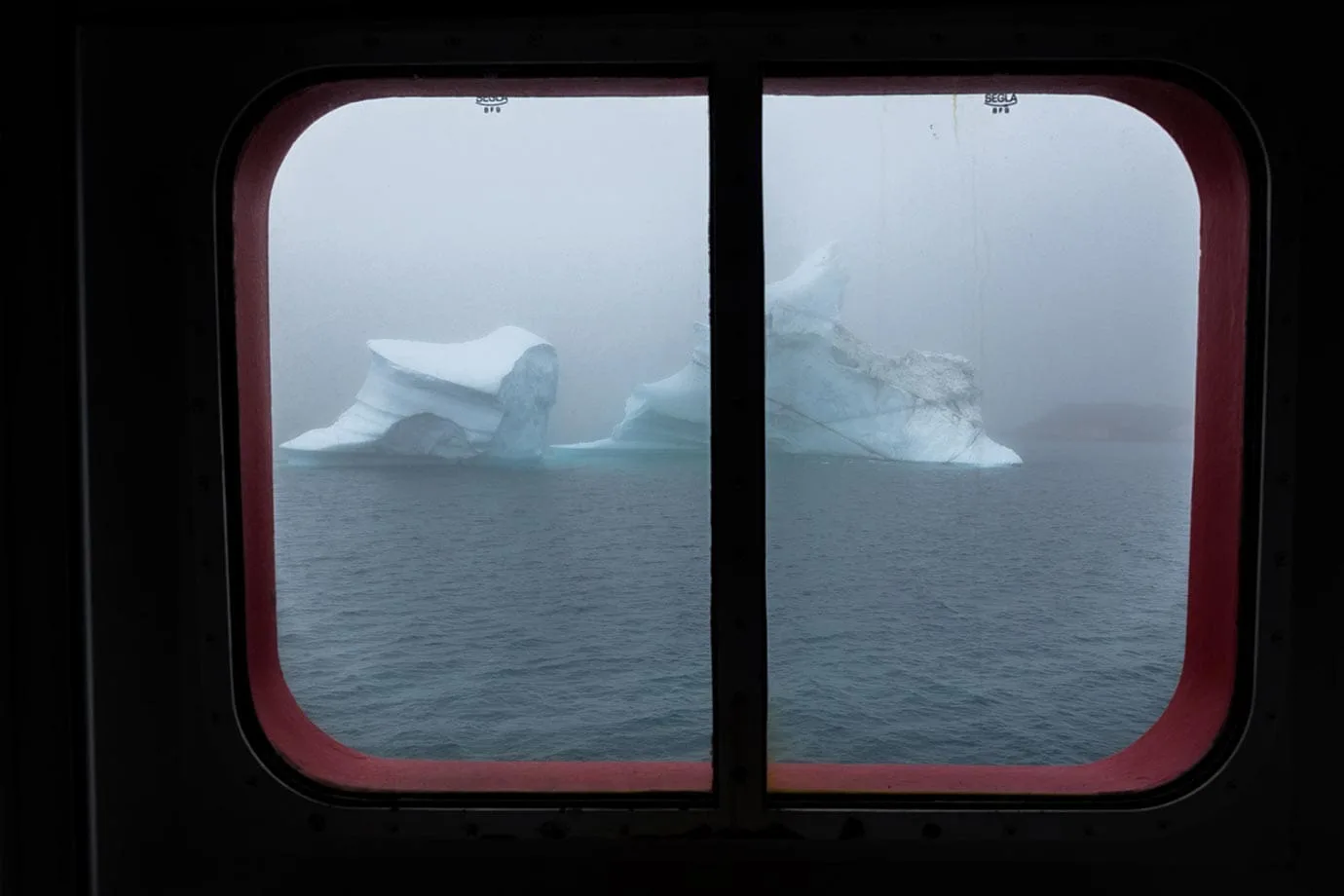 Travelling on the Arctic Umiaq Line in Greenland