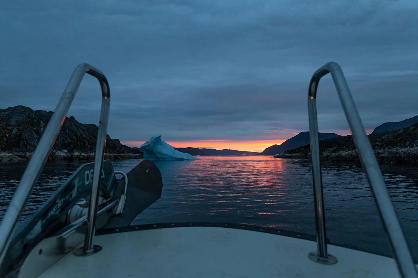 Sunset in Qaqortoq