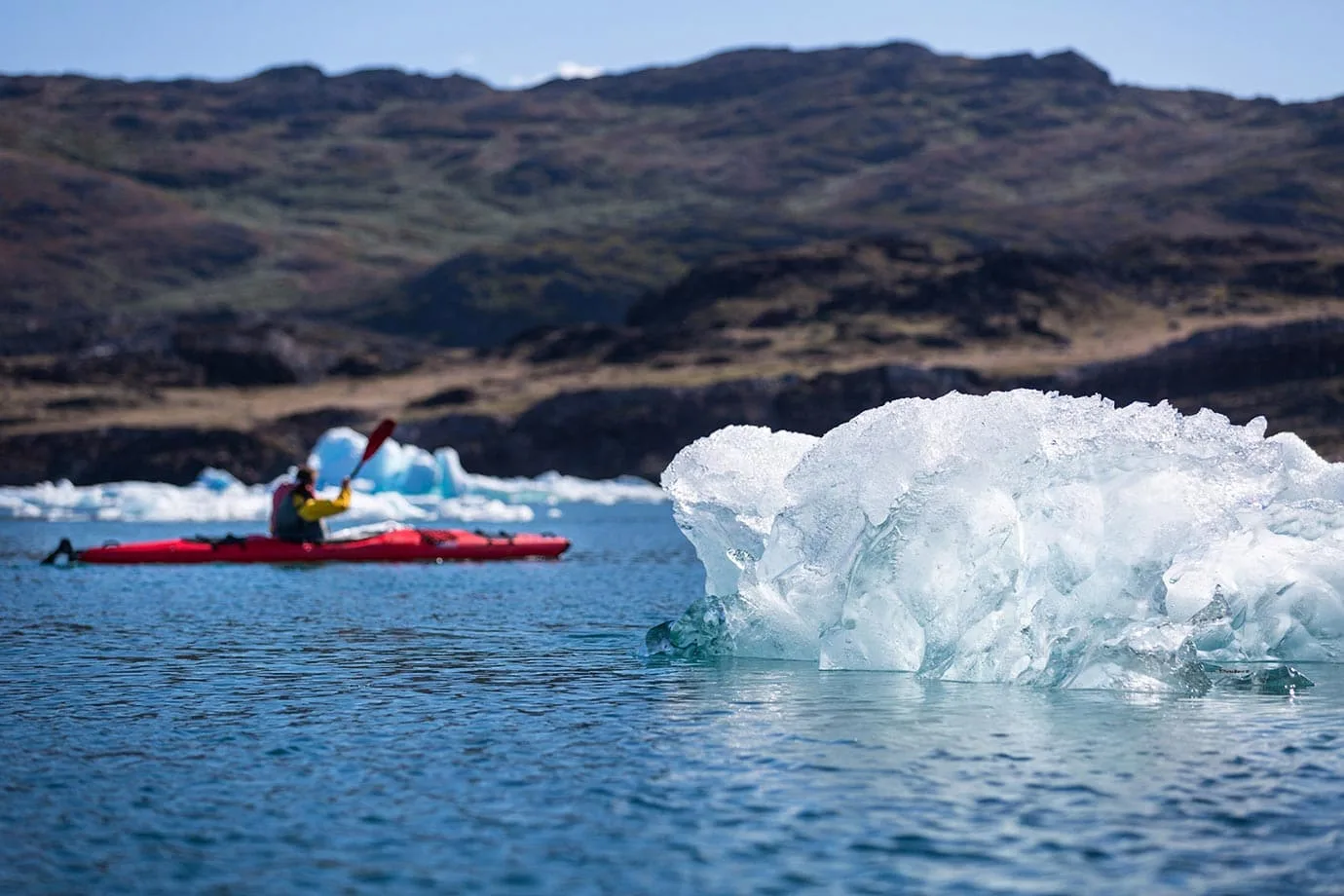 Kayaking in Nunataaq