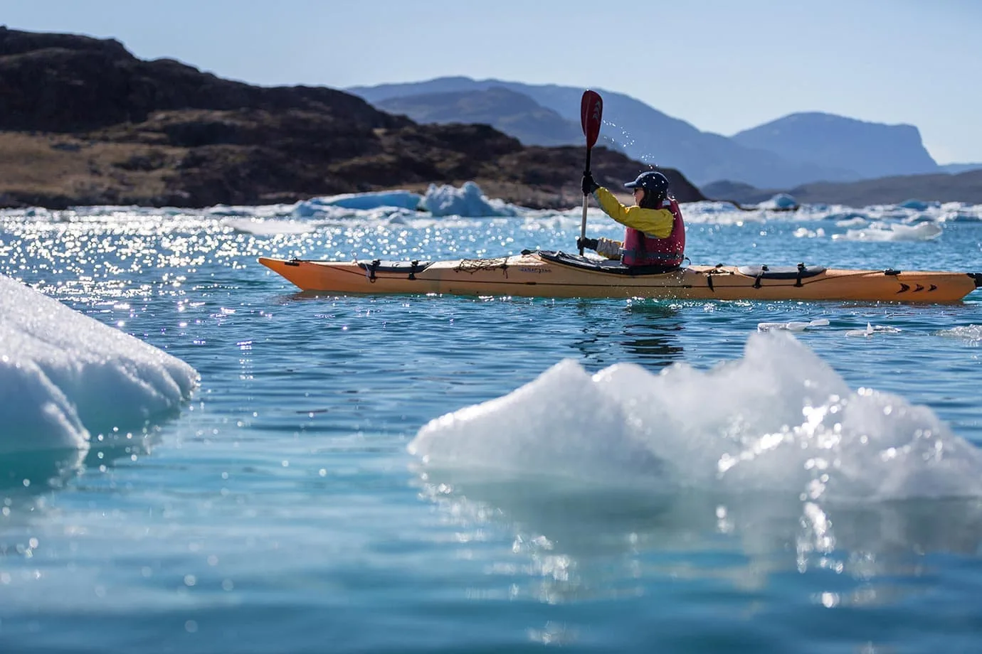 Exploring Greenland by kayak