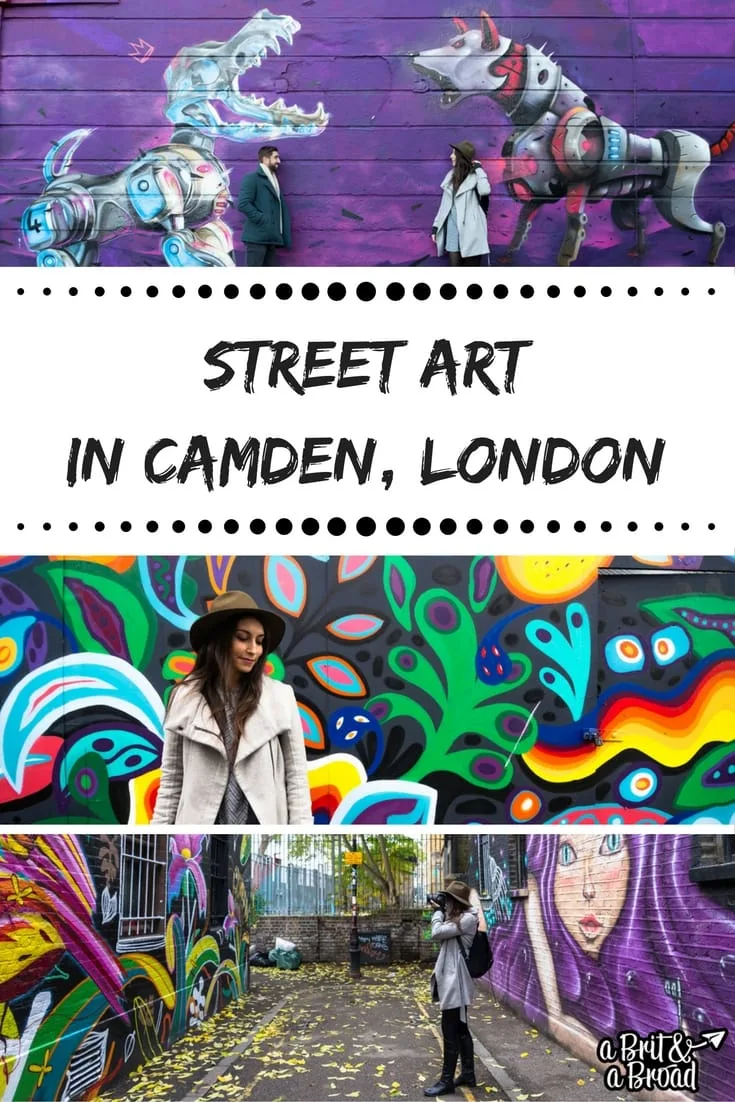 Street art in Camden, London