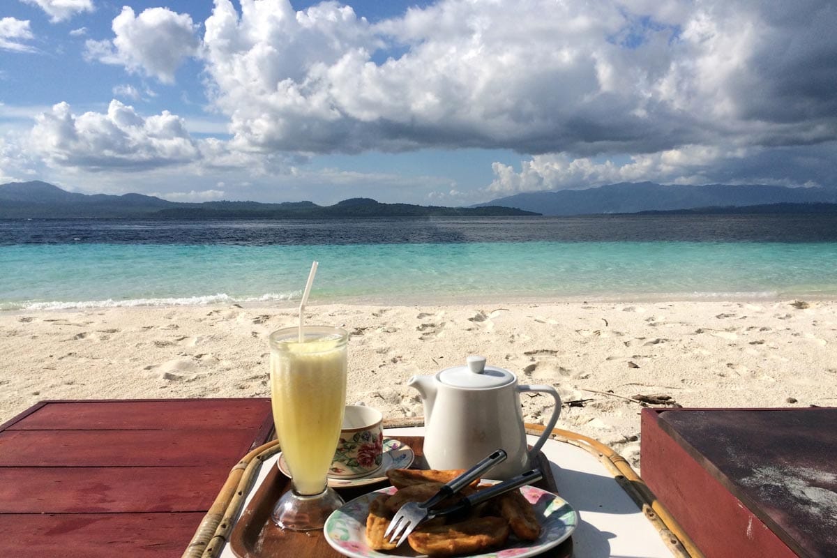 food in raja ampat