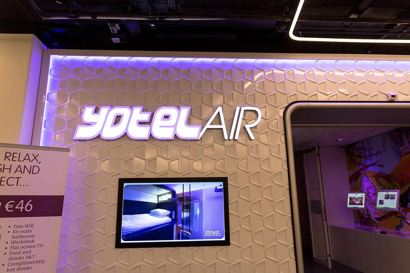 Yotel Air, Schiphol Airport