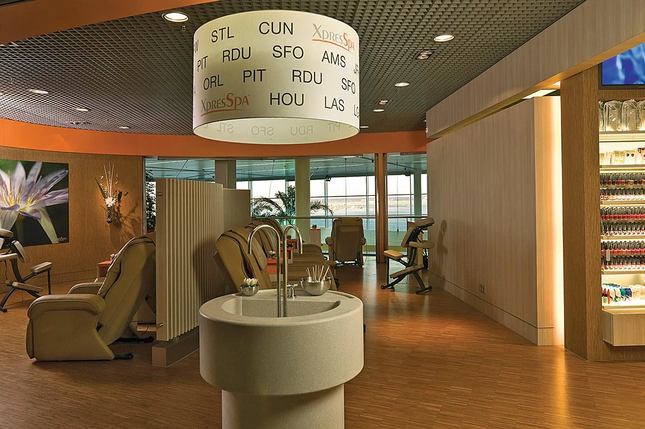 Spa at Schiphol Airport