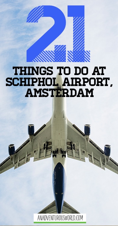 Flying to Amsterdam? Then take a look at the ultimate list of things to do at Schiphol Airport and you'll never be bored again!