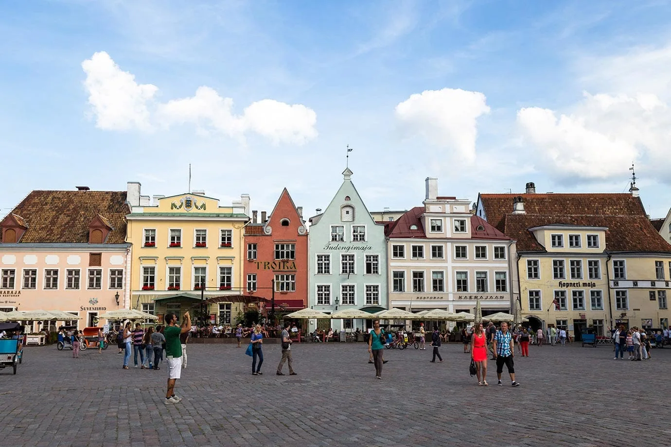Tallinn Town Hall Square, Estonia