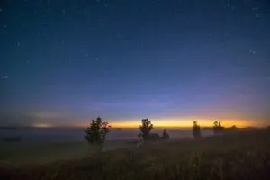 Estonia at night