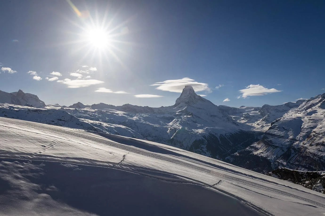 Views of the Swiss Alps