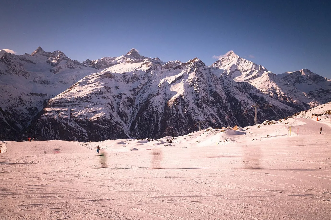 Skiing in Switzerland