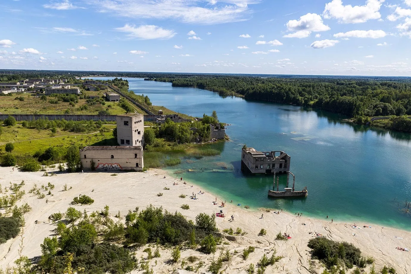 Deserted prison, Estonia