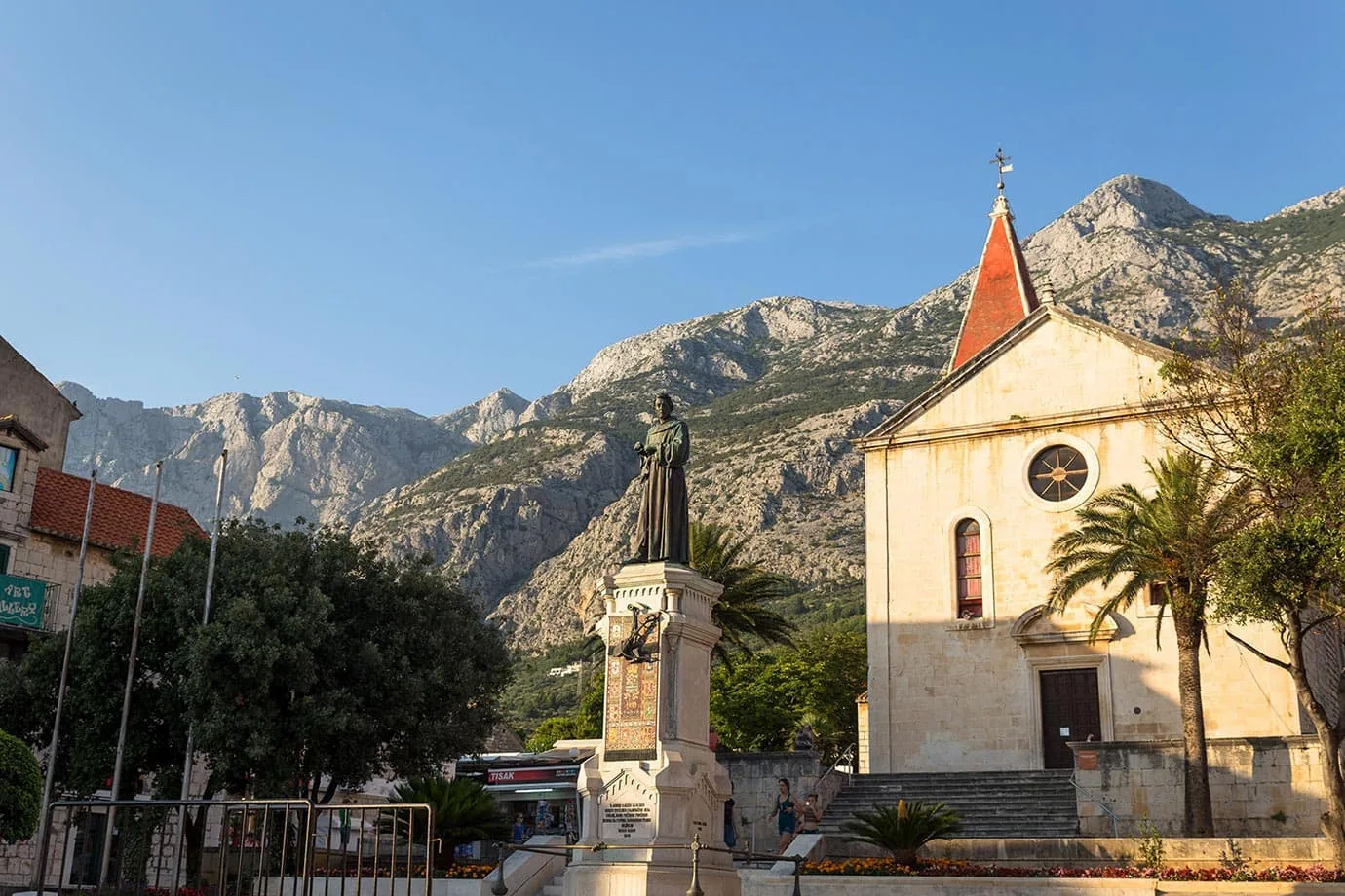 Mountains in Makarska, Croatia